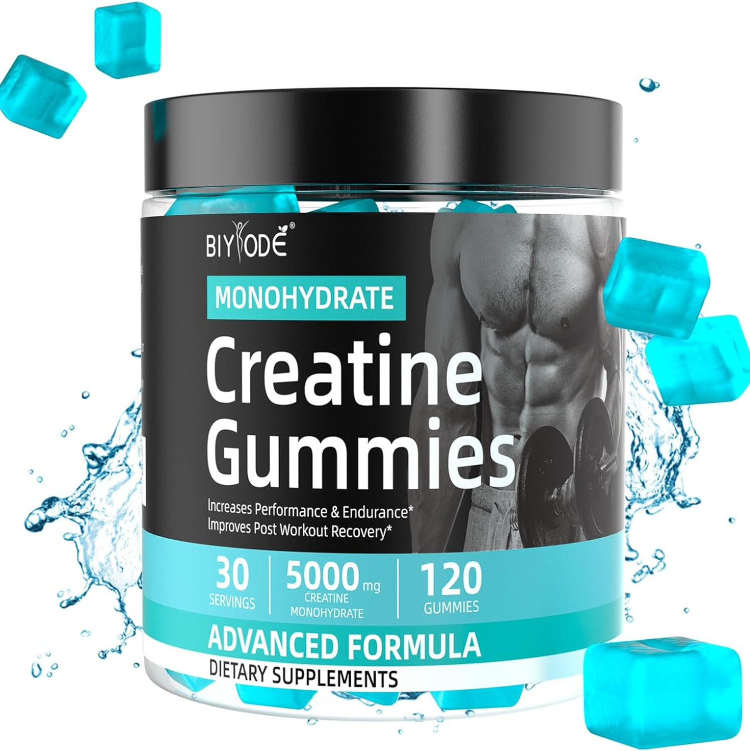 Creatine Monohydrate Muscle Recovery Gummies